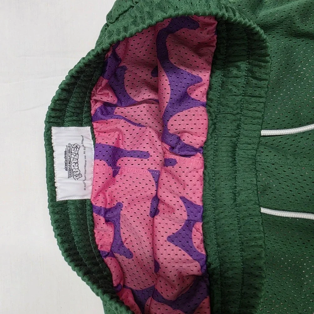 PUMA X Teenage Mutant Ninja Turtles Hoops Shorts 630931 01 Men's Size Small